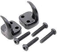 SET Carlige Tractare Frontale NEGRE pt. 87-06 Jeep Wrangler YJ & TJ