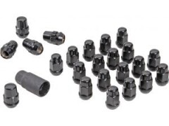 Set 23 Piulite Prezoane Roata 3/4inch Hex 1/2, NEGRE - Gorilla Automotive Products