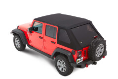 Soft Top TREKTOP NX Soft Top - Negru Diamond cu geamuri Fumurii pt. 07-18 Jeep Wrangler Unlimited JK 4 Usi