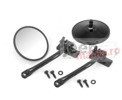 SET Oglinzi relocabile rotunde pt. 97-18 Jeep Wrangler & Wrangler Unlimited TJ/LJ/JK/JKU