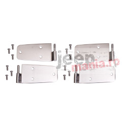 SET Balamale Usi INOX pt. 76-93 Jeep CJ / Wrangler YJ  - RUGGED RIDGE -