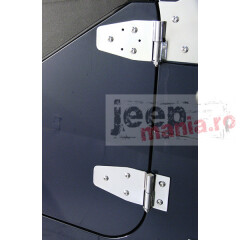 SET Balamale Usi INOX pt. 94-95 Jeep Wrangler YJ  - RUGGED RIDGE -
