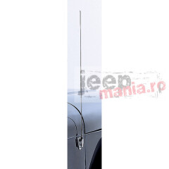 Aplica suport prindere antena INOX, 97-06 Jeep Wrangler TJ / LJ