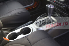 Center Cup Console, Charcoal, Auto, 11-17 Wrangler