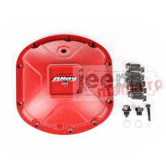 CAPAC ROSU DIFERENTIAL - DANA 30 BOULDER ALUMINIUM HEAVY DUTY RED DIFFERENTIAL COVER