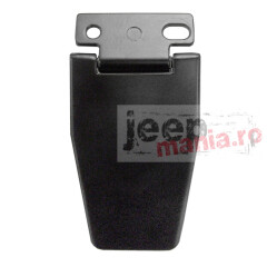 Liftgate Hinge, Black, Right, 97-06 Jeep Wrangler