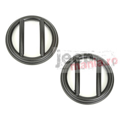 Euro Guards, Side Markers,Tex. Black, 07-18 Wrangler JK/JKU