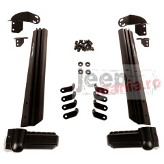 Bara Aluminiu Fast Track - ELITE - pt. prindere Bara Led 50 inch si Proiectoare pe rama de parbriz pt. 2007-2018 Jeep Wrangler & Wrangler Unlimited JK/JKU