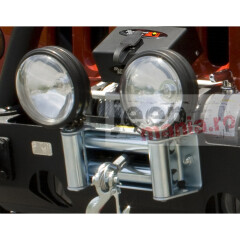 Roller Fairlead with Offroad Light Mounts