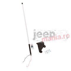 Tija cu iluminare RGB, 39 Inch/1Metru, cu suport si telecomanda, pt. 07-18 Jeep Wrangler & Wrangler Unlimited JK