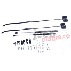 Hood Lift Kit, 72-06 Jeep CJ & Wrangler YJ/TJ