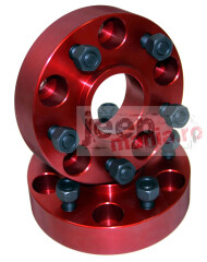 Wheel Adapters1.25-In 84-06 Cherokee and Wrangler