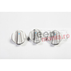 Alum Climate Control Knob Set Blue 07-10JK