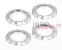 AC Vent Bezels, Billet, 07-10 Jeep Wrangler