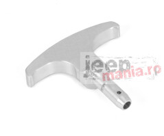Trans Dipstick Handle, Billet Alum, 97-11 Wrangler