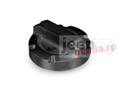 Oil Cap, Black Aluminum, 97-11 Jeep Wrangler