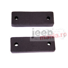 Winch Mounting Spacers, 07-17 Jeep Wrangler JK