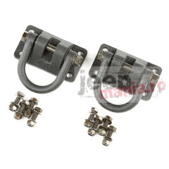 Carlige tip D-Rings, Textured Black, XHD & Custom Bumpers