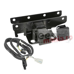 Receiver Hitch & Wiring Kit, RR Logo, 07-17 JK