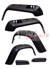 6-Pc Fender Flare Kt 4.75-In 87-95YJ