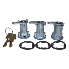 Set butuc usa : Door Cylinder Kit ; 76-90 JEEP CJ/XJ/MJ/YJ