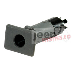 Half Door Insert, Gray, 87-06 Jeep Wrangler