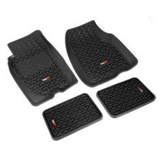 Floor Liner Kit, Black, F/R, 93-98 Grand Cherokee