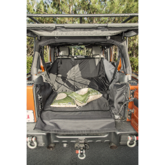 C3 Cargo Cover, w/Subwoofer; 07-14 JKU, 4 Door