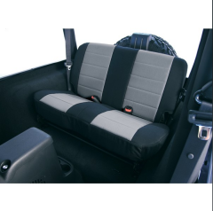 Fabric Rear Seat Covers, 80-95 Jeep CJ & Wrangler