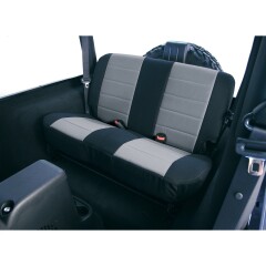 Fabric Rear Seat Covers, 03-06 Jeep Wrangler TJ
