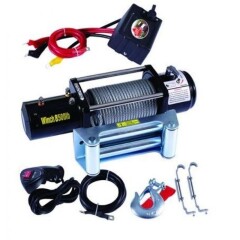 Troliu electric mobil 12V - LIFT Winch P8500 (3856 KG) cu set accesorii.