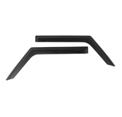 Deflectoare vant, Matte Black; 18-19 Jeep Wrangler JL 2-Dr