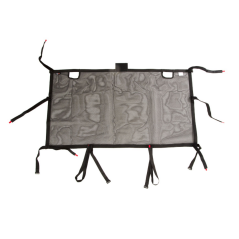 Eclipse Sun Shade, Front, Black; 2018+ JLU, 4 Door and JT