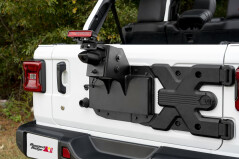 KIT Suport cu Ranforsare pt. Roata Rezerva Heavy Duty pt. 2018 + Jeep Wrangler & Wrangler Unlimited JL/JLU - SPARTACUS by Rugged Ridge™