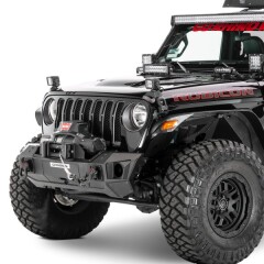 Bara Fata STUBBY BUMPER TRAILLINE GO RHINO - 2007+ JEEP WRANGLER JK, JL, Gladiator JT