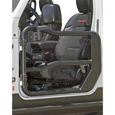 Set Usi Fata Tubulare FORTIS 1/2 cu Oglinzi, pt Jeep Wrangler , Gladiator (JL/JT) 2008-2028 - 2 sau 4 Usi
