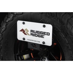 Rugged Ridge - Suport Placuta Numar Inmatriculare pt. Roata de rezerva pt.18-28 Jeep Wrangler JL/JLU