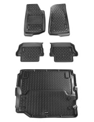 SET Covorase cauciuc Fata, Spate si Cargo Rugged Ridge pt. 18 - 29 Jeep Wrangler Unlimited JL 2 usi