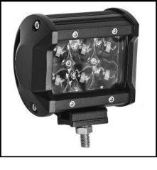 LED Bar Auto Offroad 4D 18W/12V-24V, 1530 Lumeni, 4