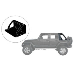 SOFT TOP PORTBAGAJ - JEEP WRANGLER JK 4 USI