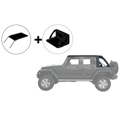 ROOF COVER CARGO TOP - JEEP WRANGLER JK 4 DOOR