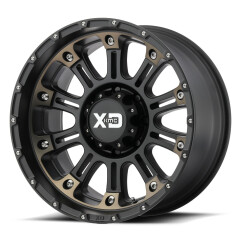 ALLOY WHEEL 9X18'' 5X127 ET0 XD 829 HOSS II BLACK/BRONZE - JEEP WRANGLER JK/JL, GRAND CHEROKEE WJ / WK