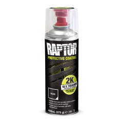 SPRAY VOPSEA AEROSOL U-POL RAPTOR 2K NEGRU - 400 ML