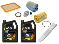 KIT Filtre si Schimb Ulei Motor pt. 2005-2010 Jeep Grand Cherokee / Commander WK/XK - 3.0 Mercedes Benz
