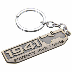 Jeep SEVENTY FIVE YEARS 1941 Keychain