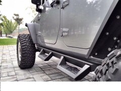 PRAGURI PROFILATE CU TREPTE, PT. 2018 + JEEP WRANGLER UNLIMITED JLU - 4x4 M.O.A.