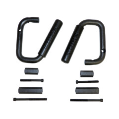 Black Steel Grab Handle Set