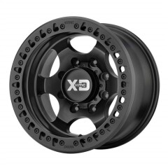 Janta Aliaj 9X17'' 5X127 ET-38 XD 232 RG CRAWL BEADLOCK SATIN BLACK - JEEP WRANGLER JK/JL