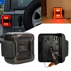 SET Stopuri LED JM Evolution Fumurii pt. 2018+ Jeep Wrangler & Wrangler Unlimited JL / JLU