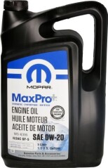 Ulei Motor MOPAR 0W20 MaxPro - 5 litrii